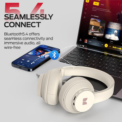 Handsfree Bluetooth Monster Mission 100, MultiPoint, A2DP, ANC, Bijela