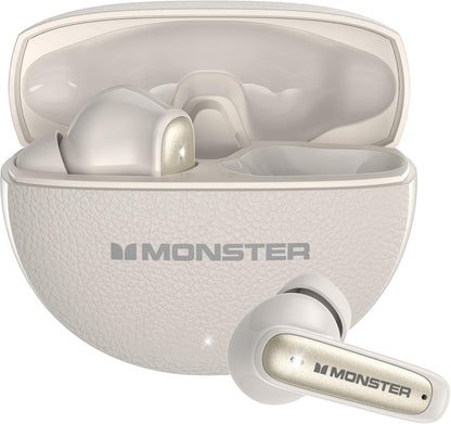 Handsfree Bluetooth Monster N-Lite 310, TWS, Svijetla Krema