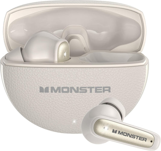 Handsfree Bluetooth Monster N-Lite 310, TWS, Svijetla Krema