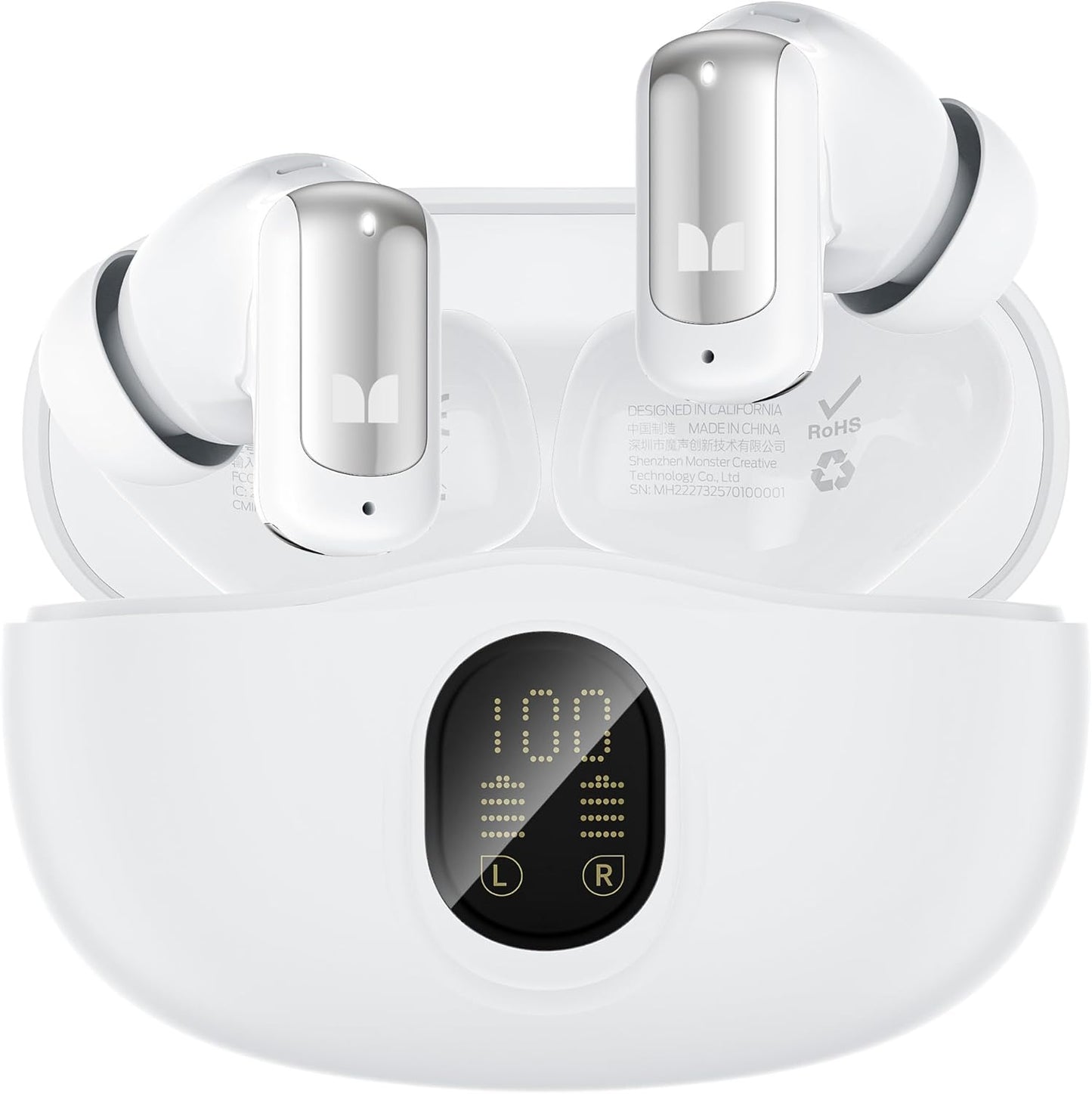 Handsfree Bluetooth Monster N-Lite 217, TWS, Bijela