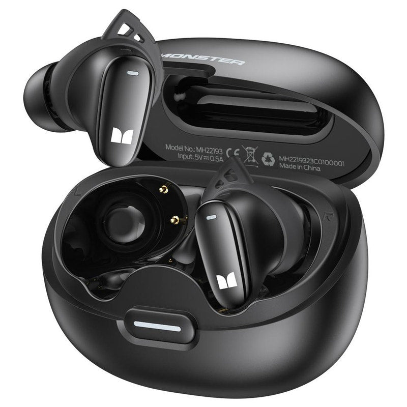 Handsfree Bluetooth Monster N-Lite 206, TWS, Crna