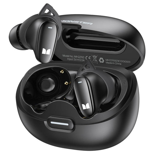 Handsfree Bluetooth Monster N-Lite 206, TWS, Crna
