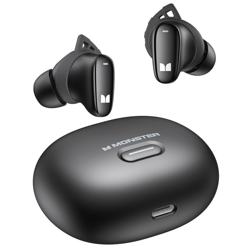 Handsfree Bluetooth Monster N-Lite 206, TWS, Crna