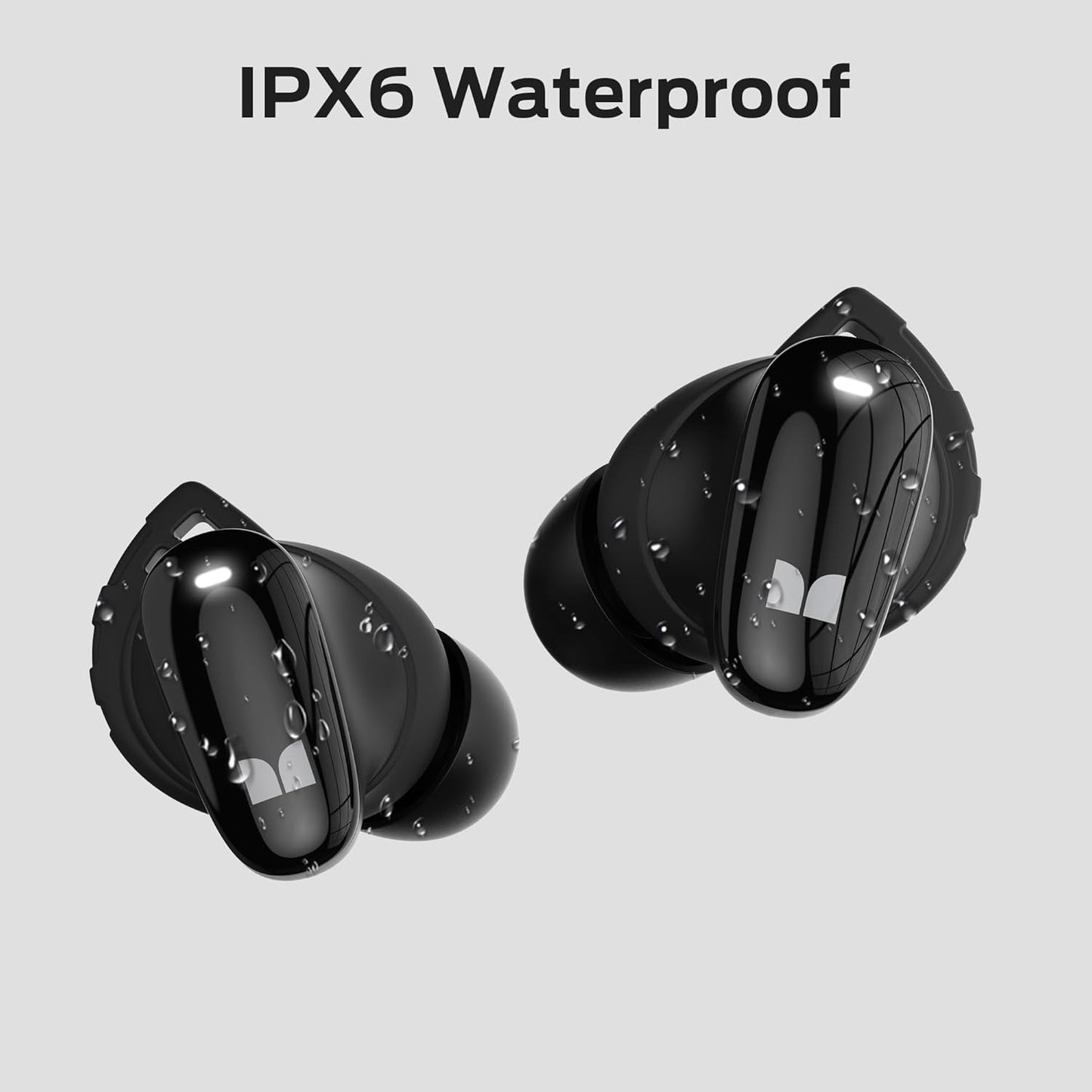 Handsfree Bluetooth Monster N-Lite 206, TWS, Crna