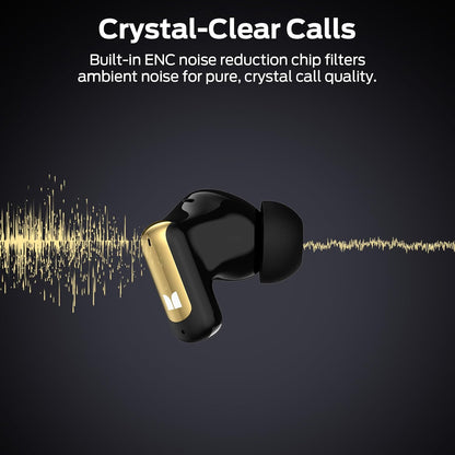 Handsfree Bluetooth Monster N-Lite 217, TWS, Crna