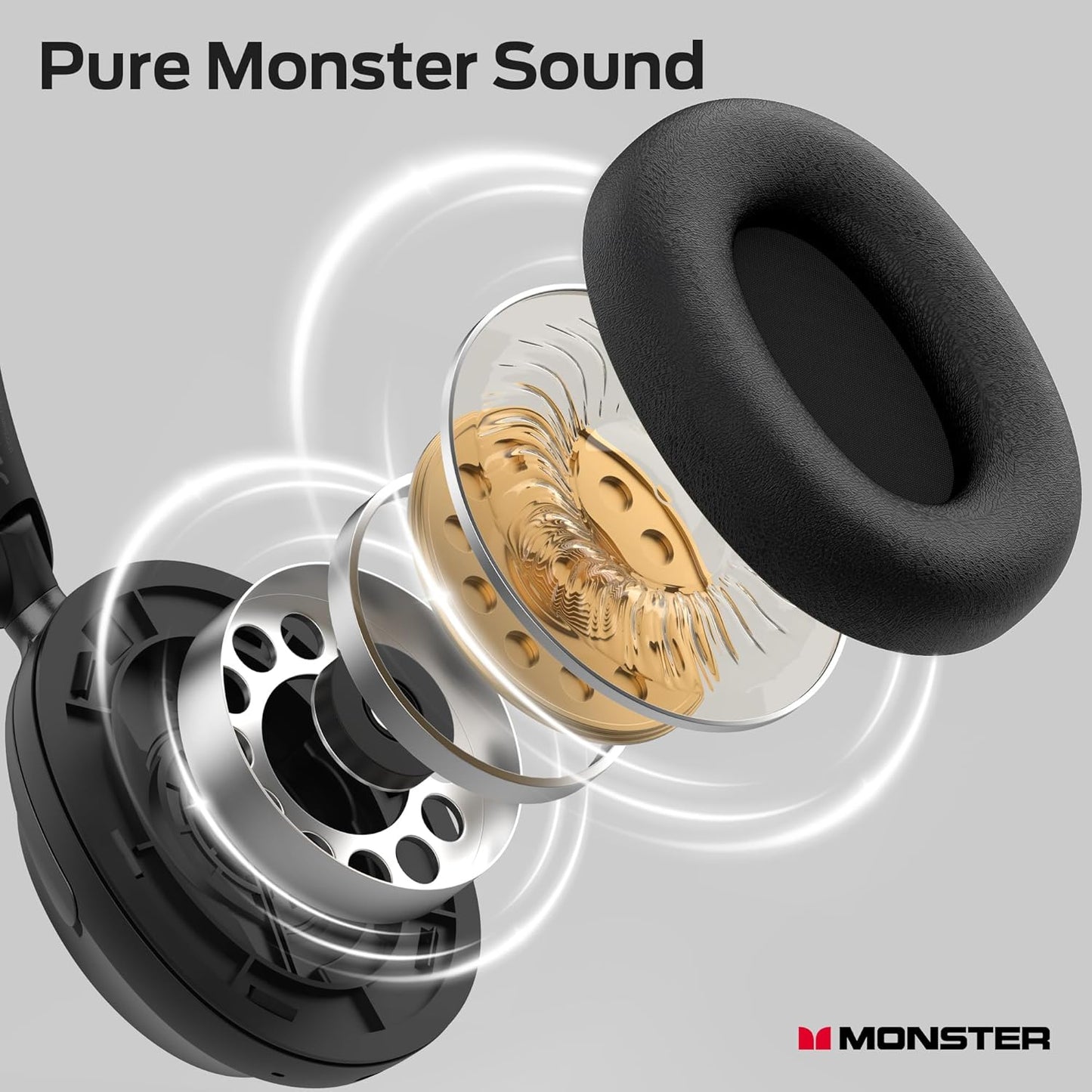 Handsfree Bluetooth Monster Persona 3rd, MultiPoint, A2DP, ANC, Crna
