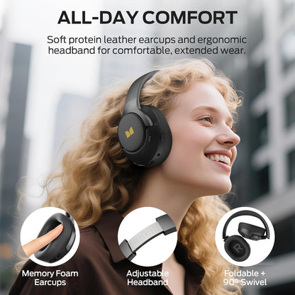 Handsfree Bluetooth Monster Persona 5th, MultiPoint, A2DP, ANC, Crna