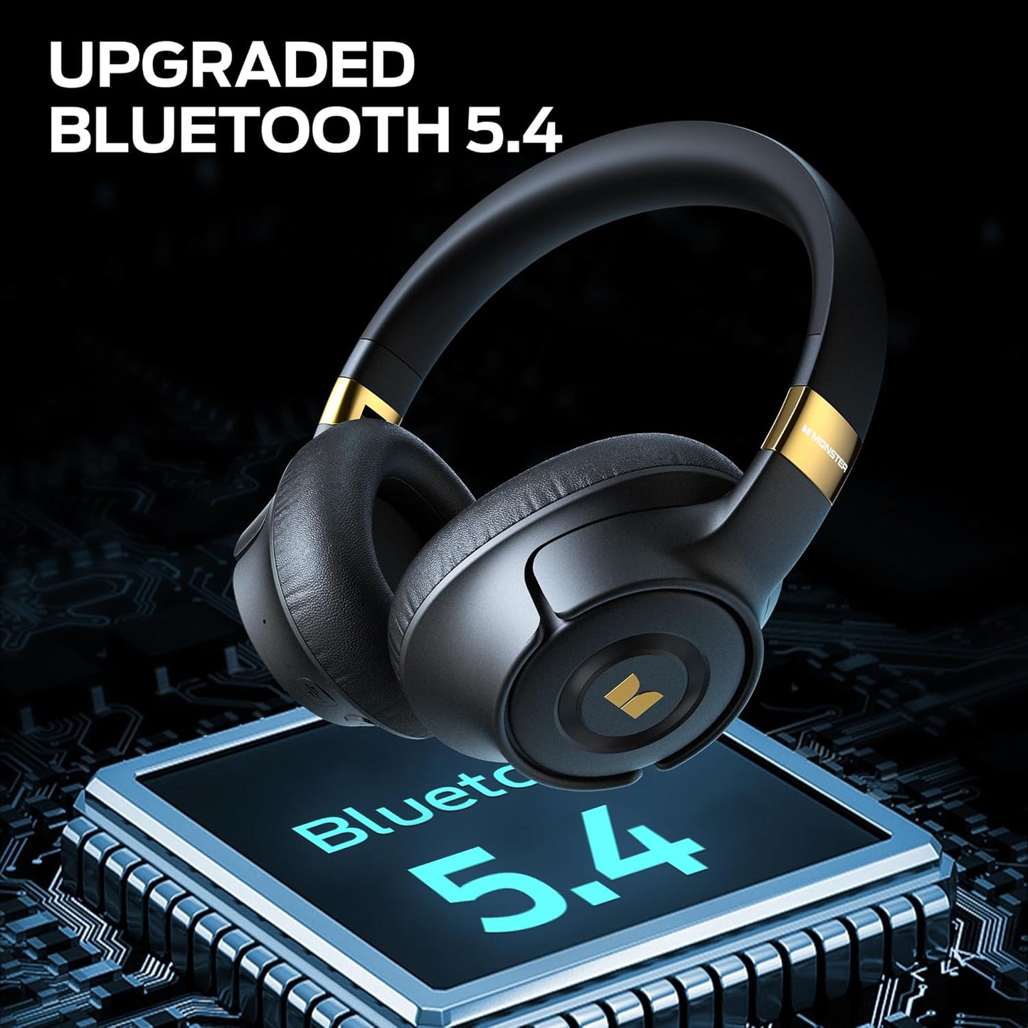 Handsfree Bluetooth Monster Persona SE, A2DP, ANC, Crna