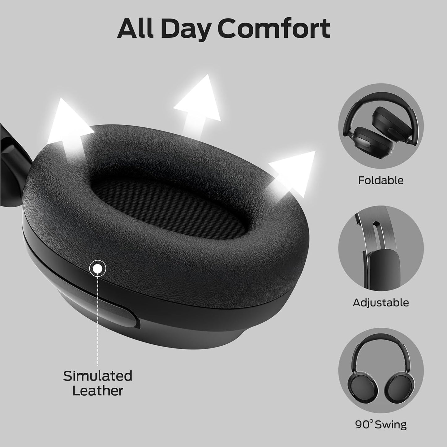 Handsfree Bluetooth Monster Persona 3rd, MultiPoint, A2DP, ANC, Crna