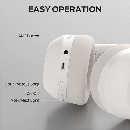 Handsfree Bluetooth Monster Persona 6th, MultiPoint, A2DP, ANC, Bijela
