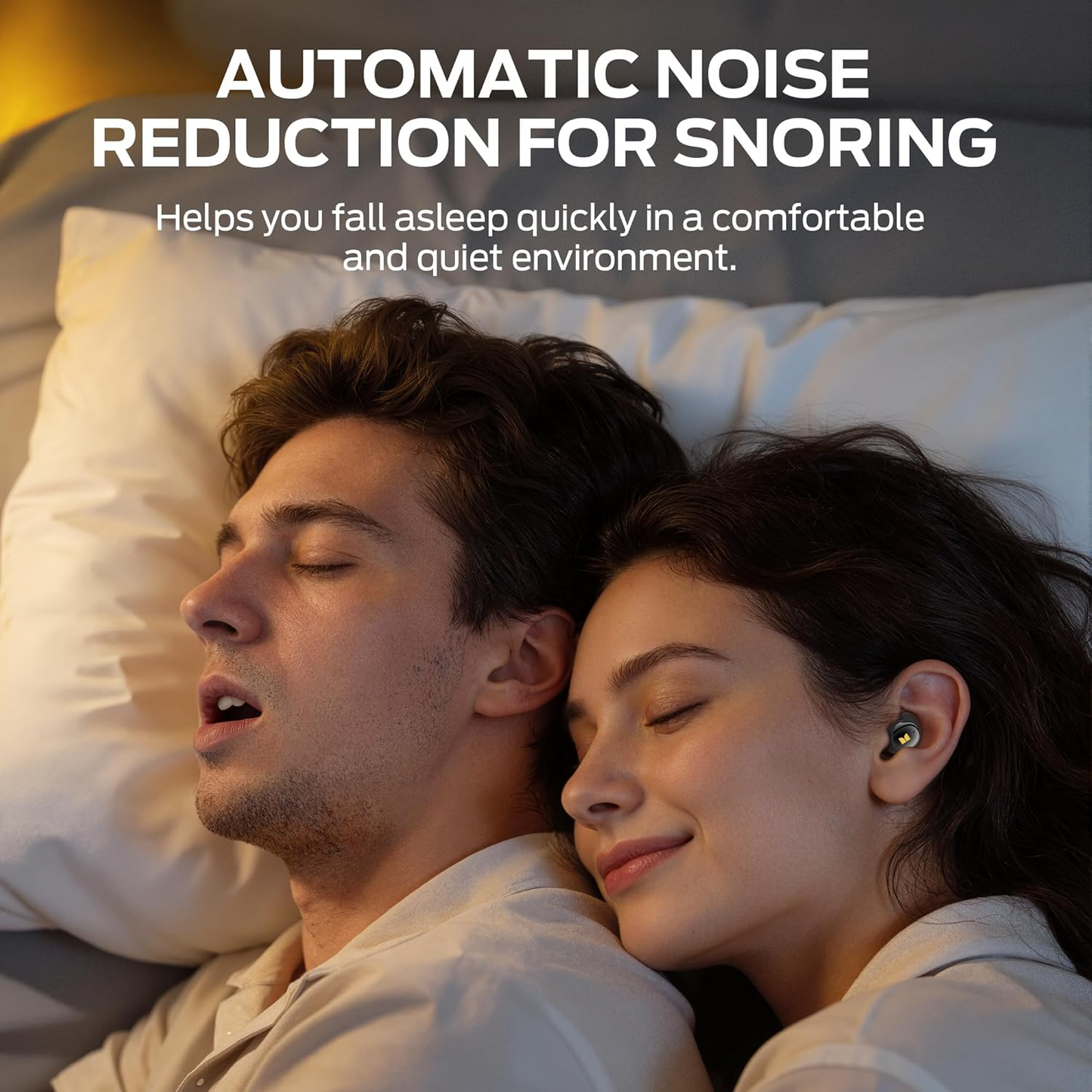 Handsfree Bluetooth Monster Sleep Ear200, TWS, ANC, Crna