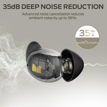 Handsfree Bluetooth Monster Sleep Ear200, TWS, ANC, Crna