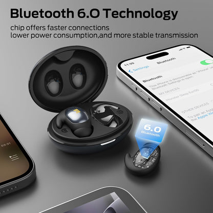 Handsfree Bluetooth Monster Sleep Ear100, TWS, Crna