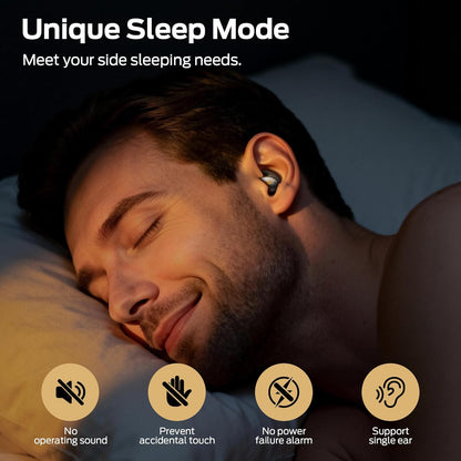 Handsfree Bluetooth Monster Sleep Ear100, TWS, Crna