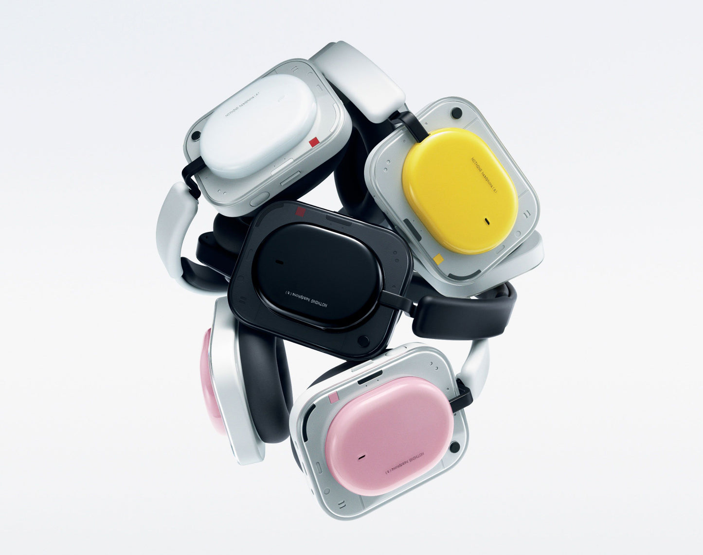 Handsfree Bluetooth Nothing Headphone (a), MultiPoint, A2DP, ANC, Crni