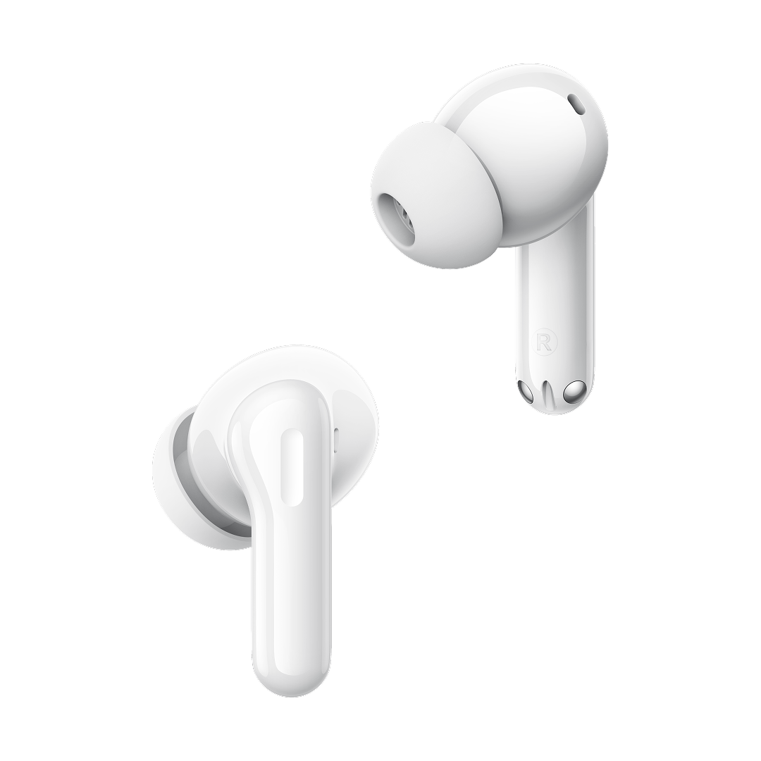 Handsfree Bluetooth Realme Buds T200, TWS, ANC, MultiPoint, Bijeli