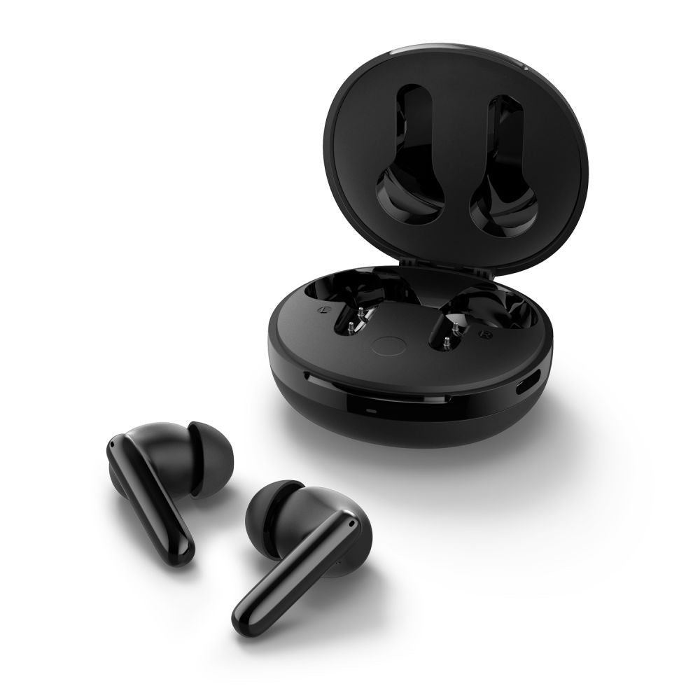 Handsfree Bluetooth Spigen SA2400, TWS, ANC, Crni
