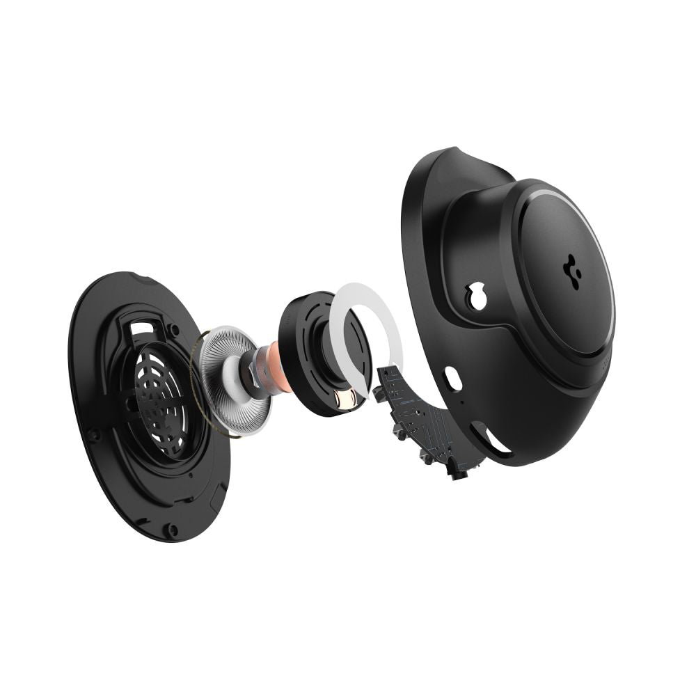 Handsfree Bluetooth Spigen SA2403, A2DP, ANC, Crni ASD09691