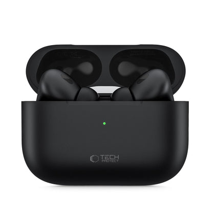 Handsfree Bluetooth Tech-Protect Ultraboost Pro, TWS, Crni