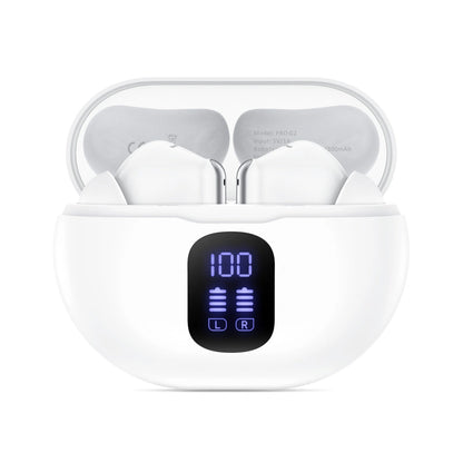 Handsfree Bluetooth Tech-Protect Ultraboost Pro G2, TWS, Bijeli