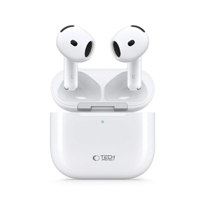 Handsfree Bluetooth Tech-Protect Ultraboost Core 2, TWS, Bijeli