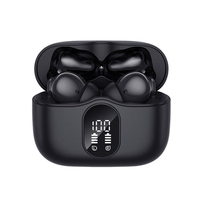 Handsfree Bluetooth Techsuit CW3 WaveBeat 100, TWS, ANC, Crni
