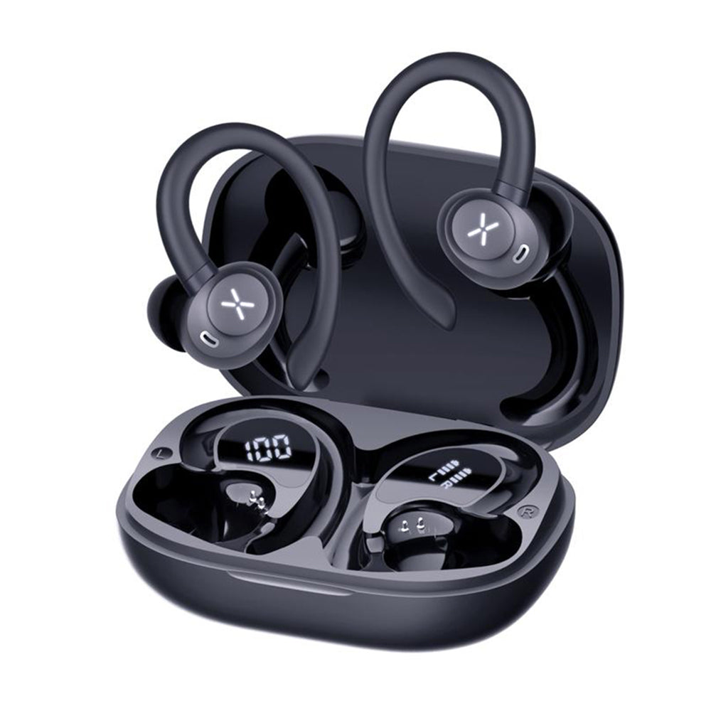 Handsfree Bluetooth Techsuit CW4 AirTune, TWS, Crni