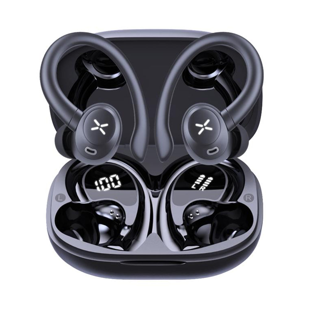 Handsfree Bluetooth Techsuit CW4 AirTune, TWS, Crni