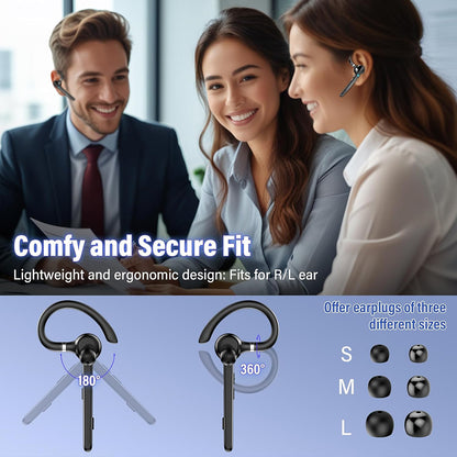 Handsfree Bluetooth Techsuit G9 TalkZen, A2DP, Crni