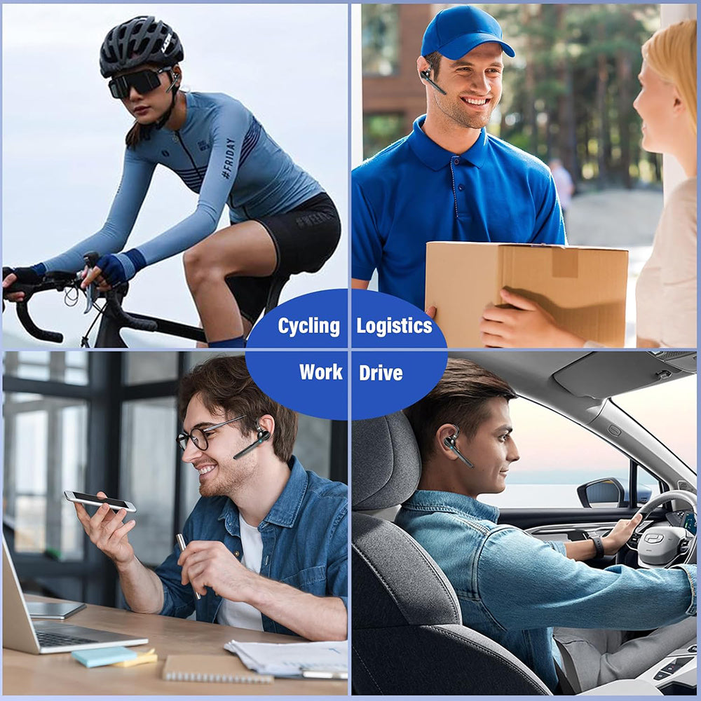 Handsfree Bluetooth Techsuit G9 TalkZen, A2DP, Crni