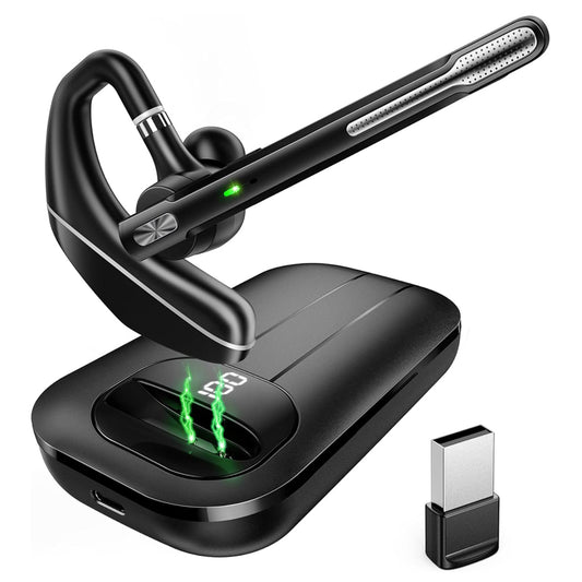 Slušalica Call Center Bluetooth Techsuit Hearyo A6L, Crna