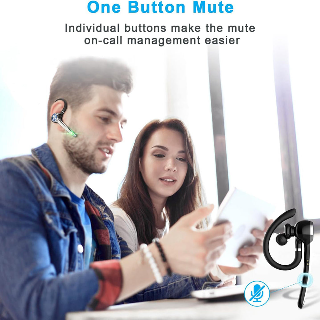 Handsfree Bluetooth Techsuit NeXound G7, MultiPoint, A2DP, Crna