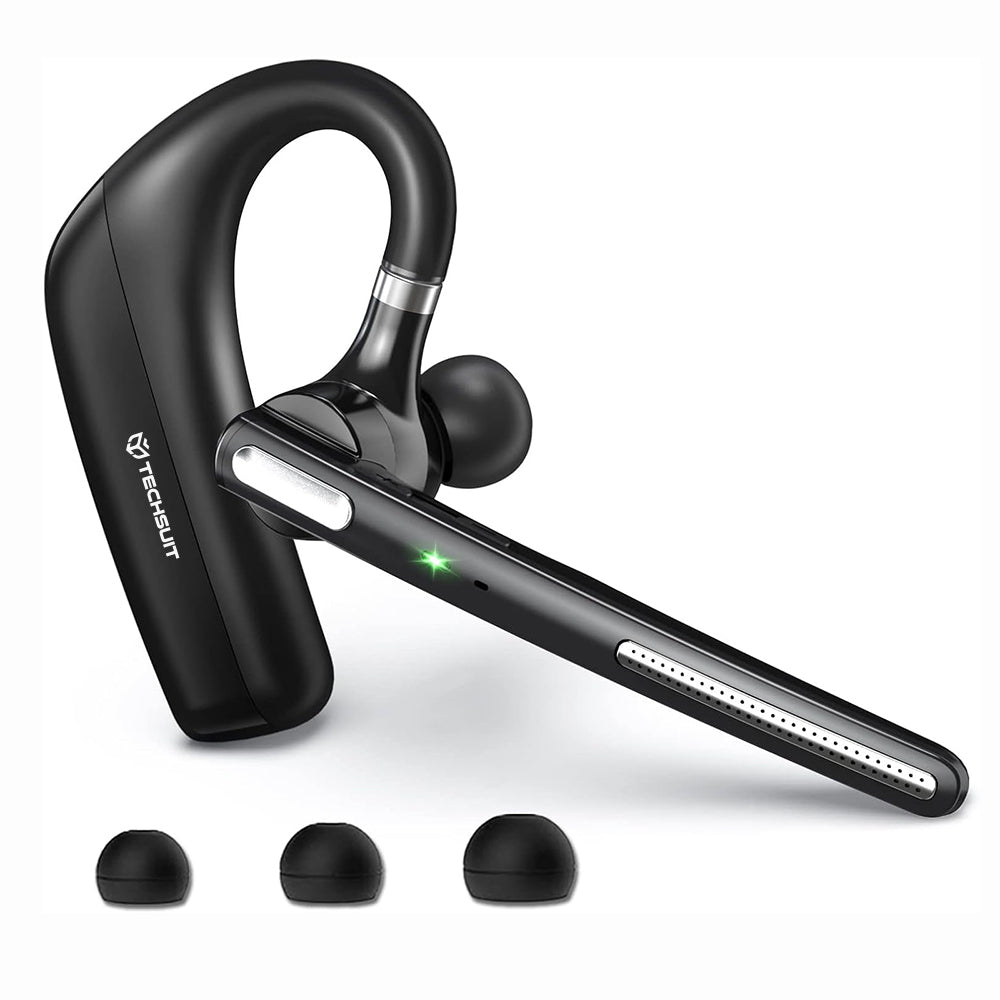 Handsfree Bluetooth Techsuit PowerTalks G6, MultiPoint, A2DP, Crna