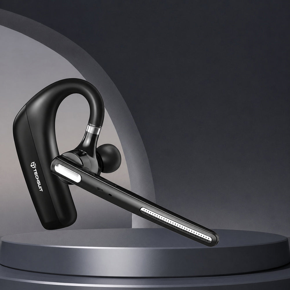 Handsfree Bluetooth Techsuit PowerTalks G6, MultiPoint, A2DP, Crna