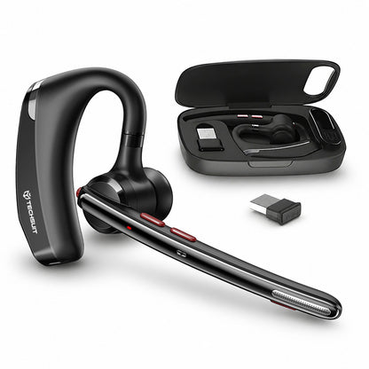 Bluetooth slušalica za Call Center Techsuit SoundForce Pro G10, A2DP, Crna