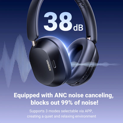 Handsfree Bluetooth UGREEN HiTune Max5C HP203, A2DP, ANC, Plava
