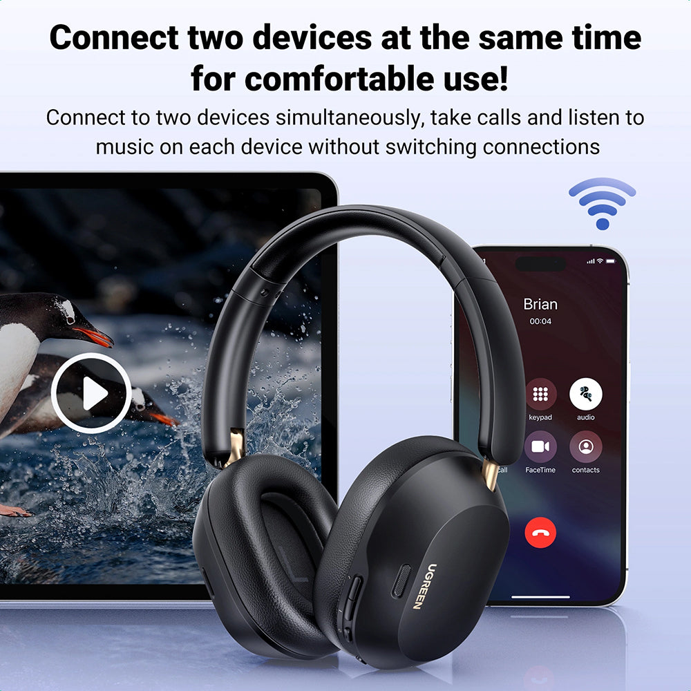 Handsfree Bluetooth UGREEN HiTune Max5C HP203, A2DP, ANC, Plava