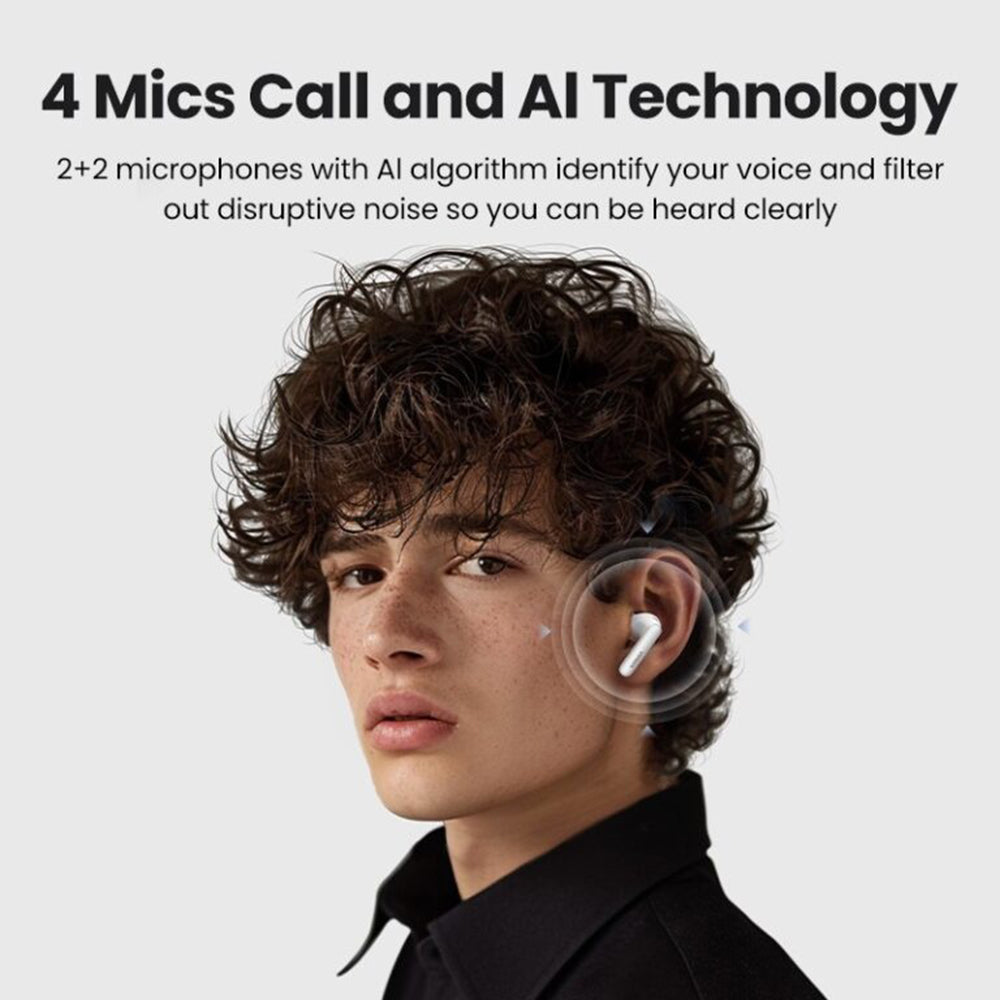 Handsfree Bluetooth UGREEN HiTune T3 Pro WS206, TWS, ANC, MultiPoint, Bijeli