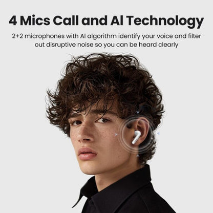 Handsfree Bluetooth UGREEN HiTune T3 Pro WS206, TWS, ANC, MultiPoint, Bijeli