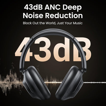 Handsfree Bluetooth UGREEN HP202, A2DP, ANC, Crni