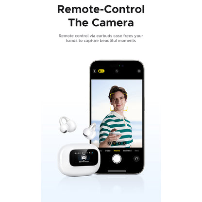 Handsfree Bluetooth UGREEN S6 ClipBuds Magic WS208, TWS, Bijela