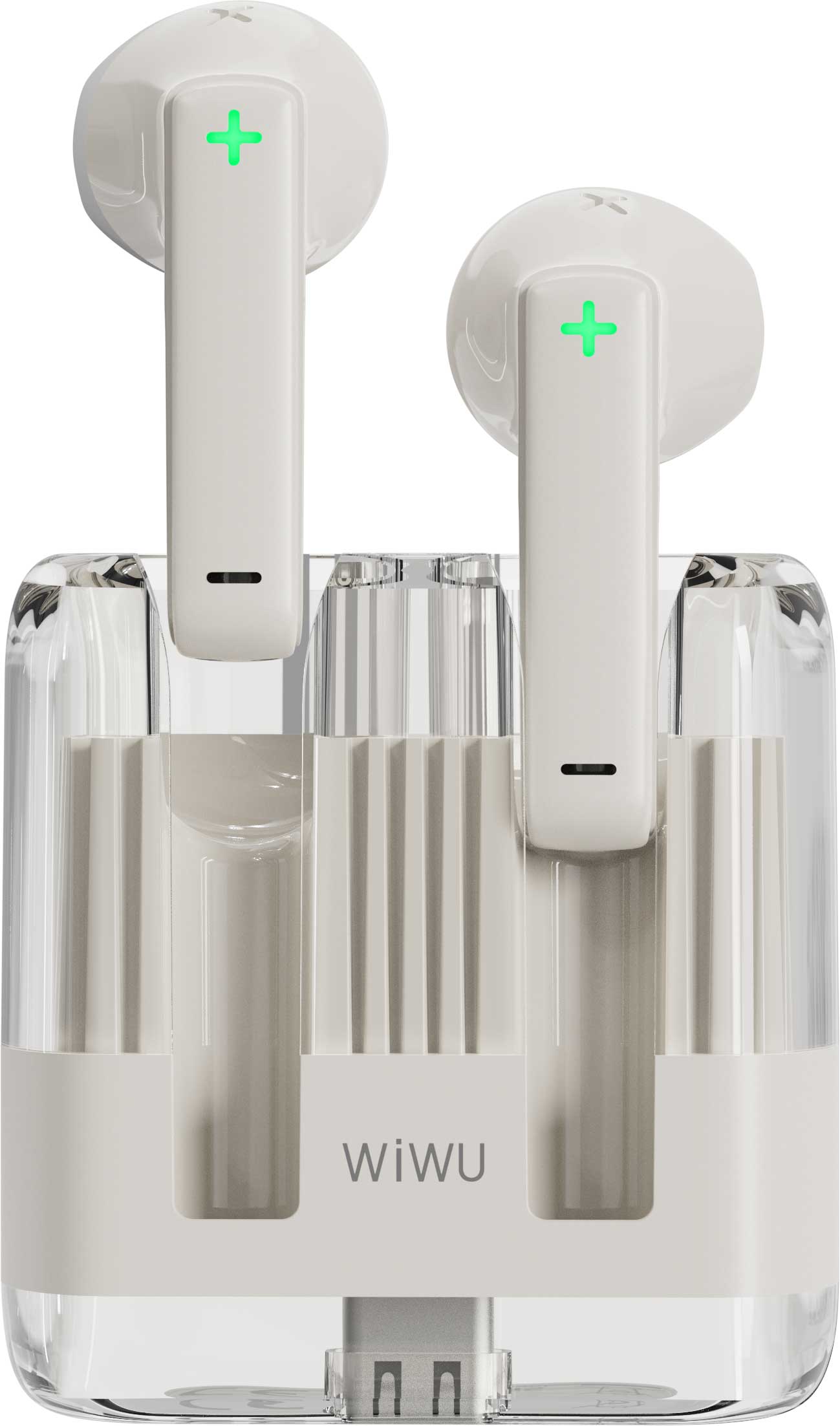 Handsfree Bluetooth WiWu T21, TWS, Bijeli