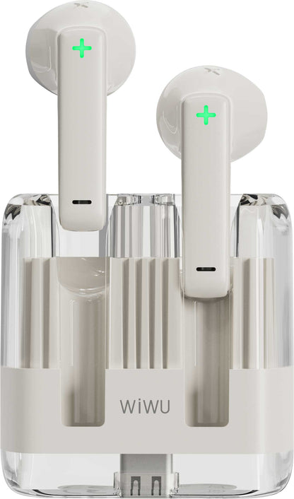 Handsfree Bluetooth WiWu T21, TWS, Bijeli