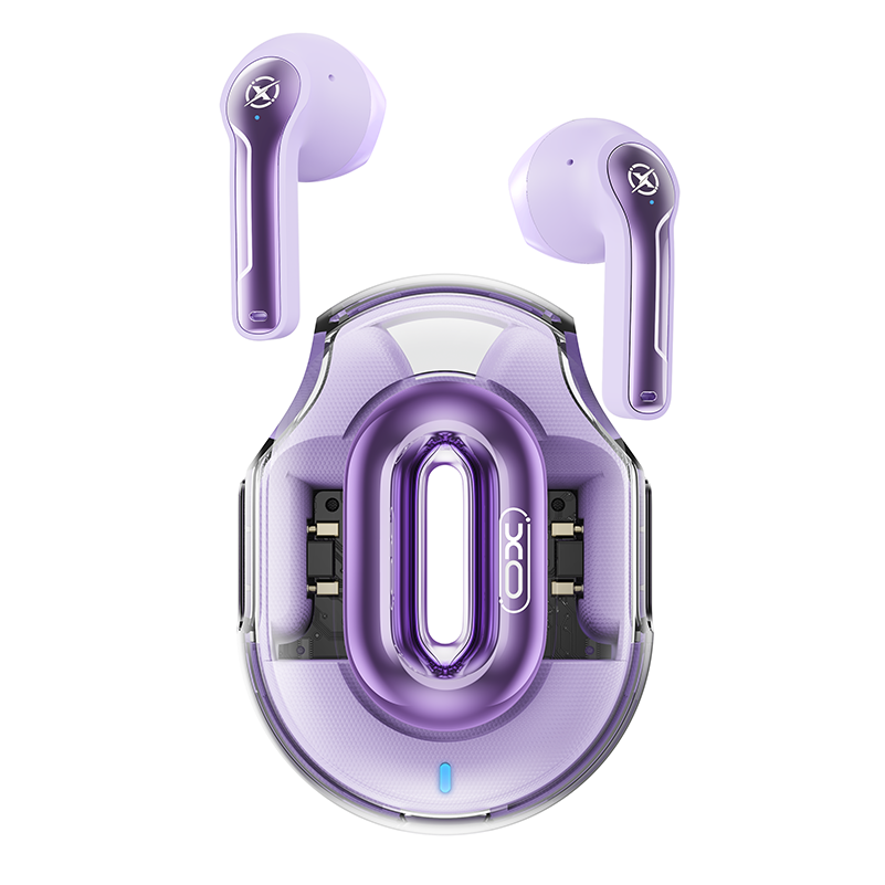 Handsfree Bluetooth XO Design X43, TWS, Ljubičasta