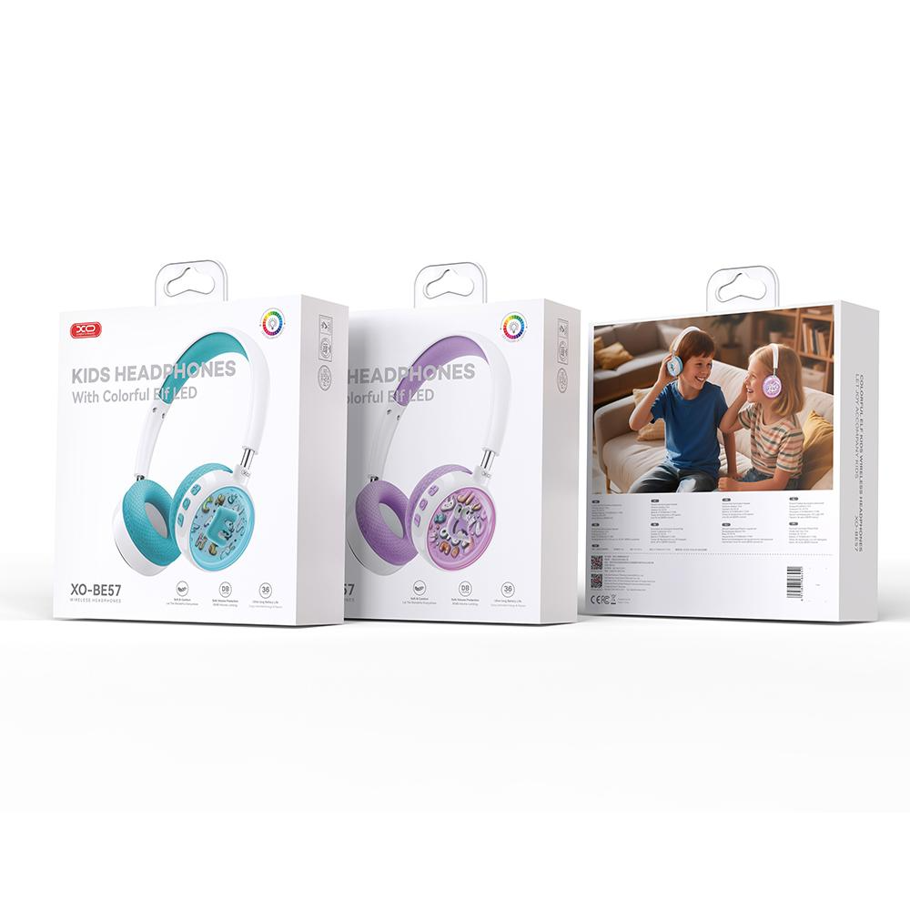 Handsfree Bluetooth XO Design BE57 Cartoon Kids, A2DP, Plava