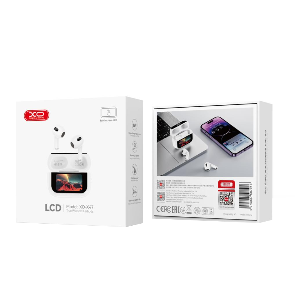 Handsfree Bluetooth XO Design X47 4th Gen, TWS, Bijela
