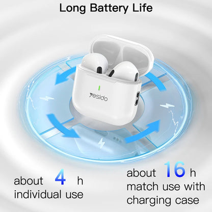 Handsfree Bluetooth Yesido TWS17, TWS, Bijeli