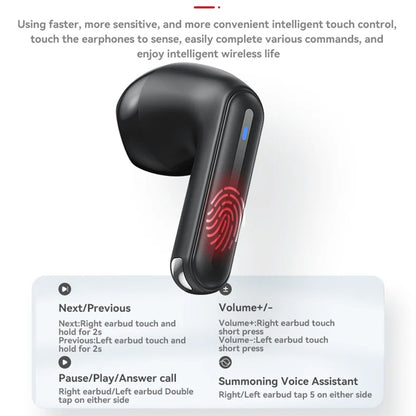 Handsfree Bluetooth Yesido TWS19, TWS, Crni