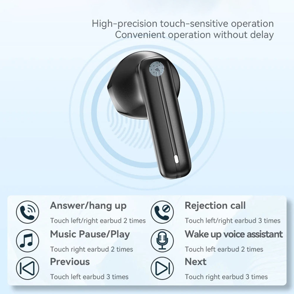 Handsfree Bluetooth Yesido TWS25, TWS, Crni
