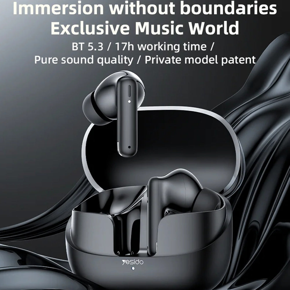Handsfree Bluetooth Yesido TWS26, TWS, Crna